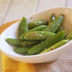 Roasted Snap Peas roasted snap peas