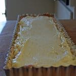 orange cream tart, orange recipes, orange desserts, orange tart