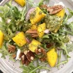 Mixed Greens with Honey Basil Dressing