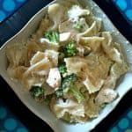Grilled Chicken and Broccoli Alfredo