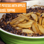 Sweet Potatoes and Apples with Brown Sugar Pecan Toppings