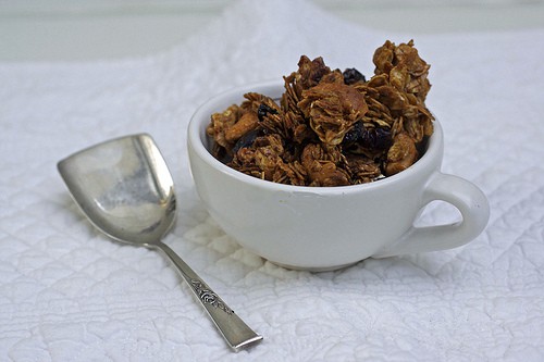 Molasses Cranberry Granola