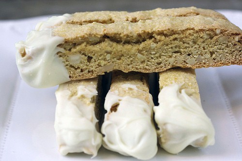 White Chocolate Lemon Biscotti