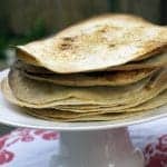 stack of Stacked BBQ chicken quesadilla