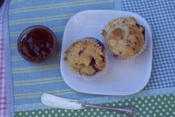 Lemon Raspberry Muffins