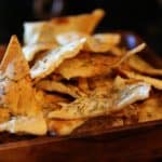 Bowl of pita chips