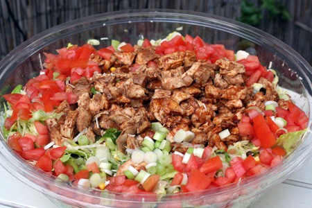 Barbecue Chicken Salad at the Community Table