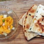Mango Goat Cheese Quesadillas
