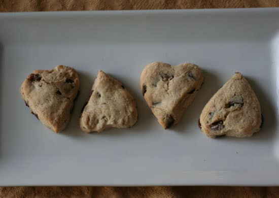 chocolate chip scones