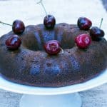 Gluten Free Almond Cherry Upside Down Cake