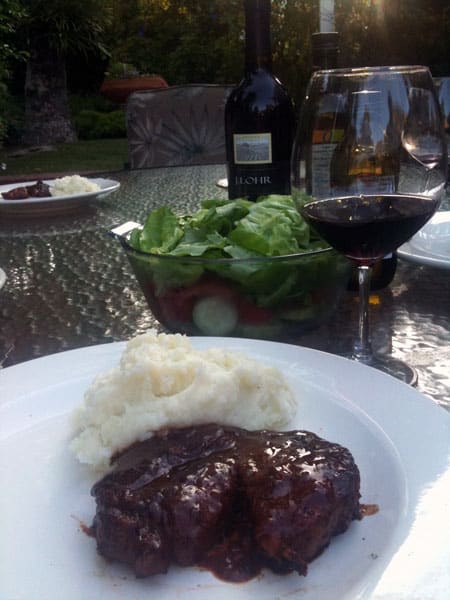 Grilled Ribeye Steak with Mesa Steak Sauce