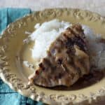 seared swordfish with lemongrass crust and thai peanut sauce