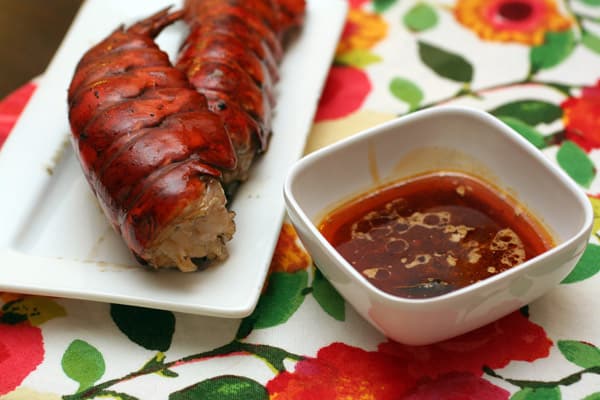 Grilled Lobster with Orange Chipotle Vinaigrette