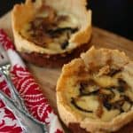Caramelized Onion, Bacon and Gruyere Quiche