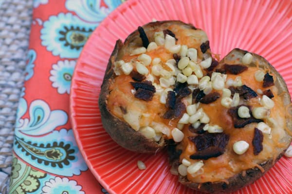 Twice Baked Potatoes with Hatch Chiles