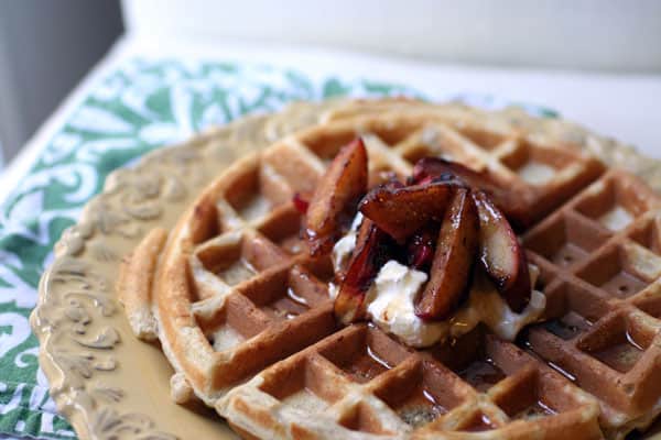 Cookings Tips: How To Freeze Waffles (Apple Waffles)