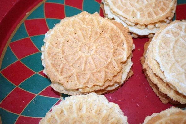 Pizzelle - An Italian Tradition - Happy Food - by Nancy