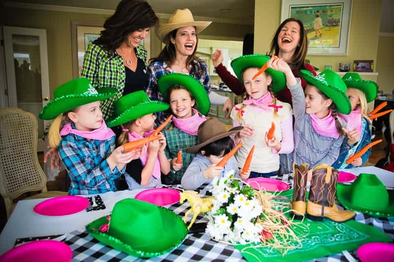 Cowgirl Party & Chocolate Cake Push Up Cakes