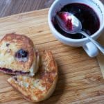 Blackberry Jam Grilled Cheese