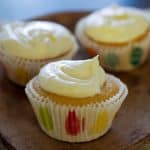 Honey Grapefruit Cupcakes with Honey Buttercream Frosting