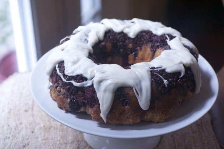 Blackberry Coffee Cake with Streusel Topping - Catz in the Kitchen