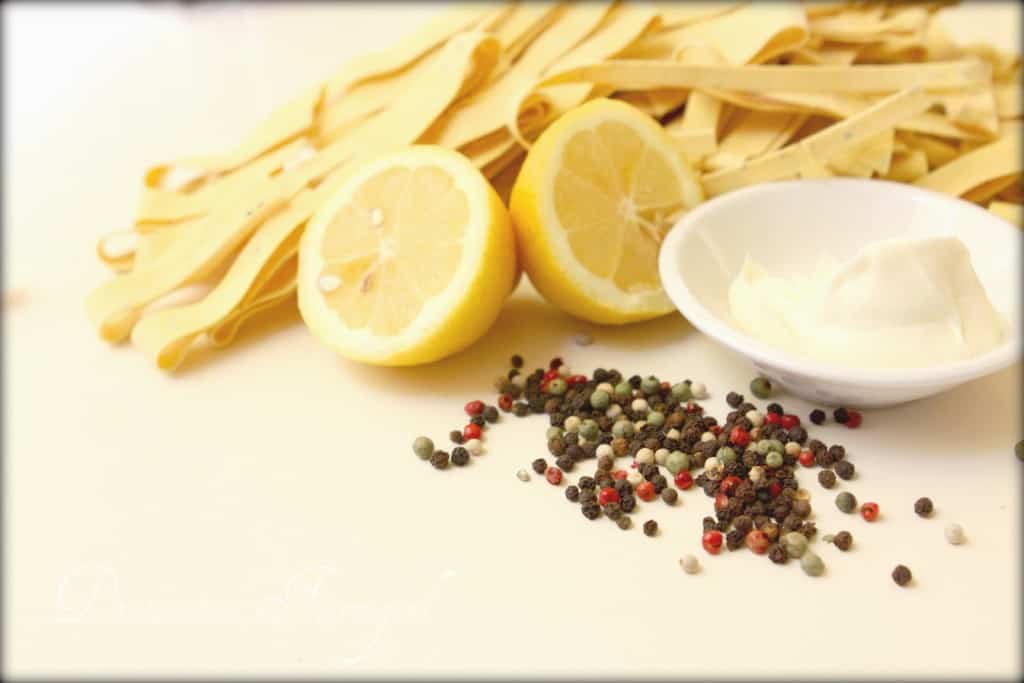 lemon pasta ingredients