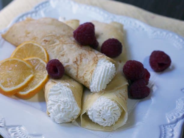 meyer lemon crepes