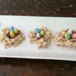 easter nest nutella
