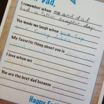 dear dad printable