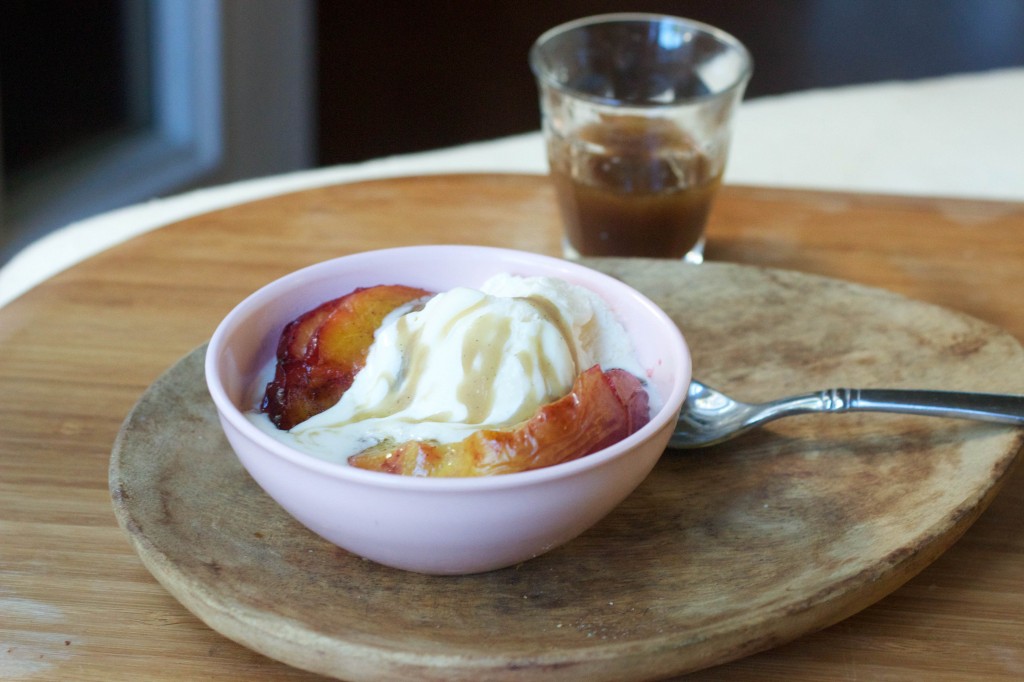 Bourbon Ice Cream With Bourbon-Caramel Swirl