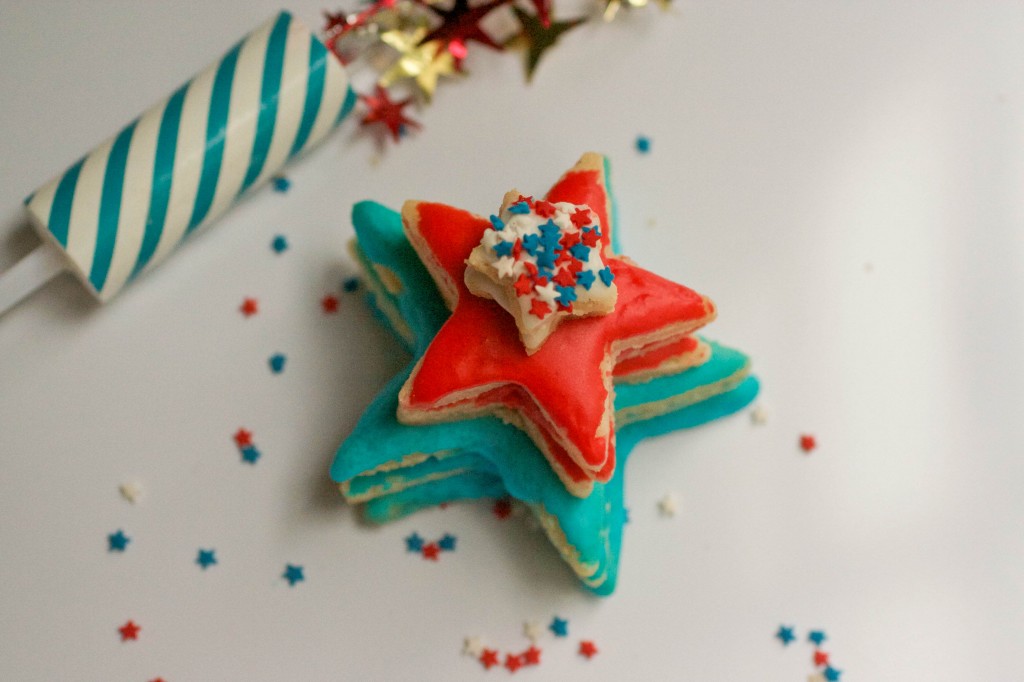 star cookie cake 2