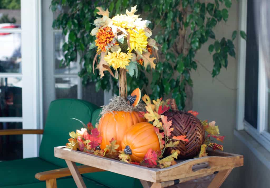 13 diy pumpkin topiary