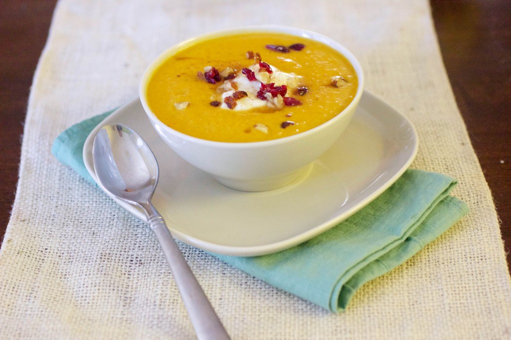 pumpkin pear soup