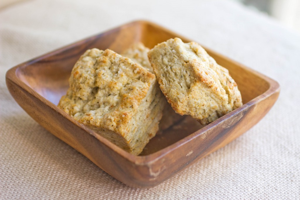 white cheddar black pepper scones