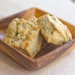 white cheddar black pepper scones