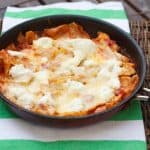 skillet buffalo chicken lasagna