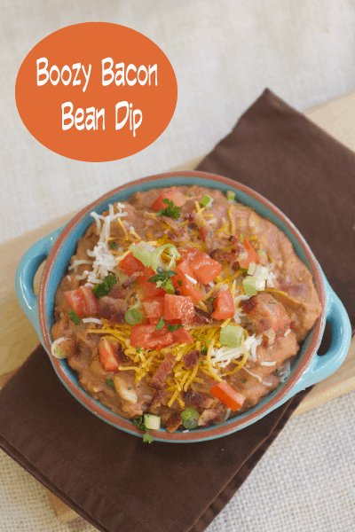 Old El Paso Boozy Bacon Bean Dip