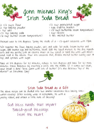 irish soda bread, St patricks day recipes