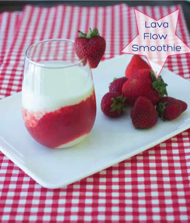 Lava Flow Smoothie