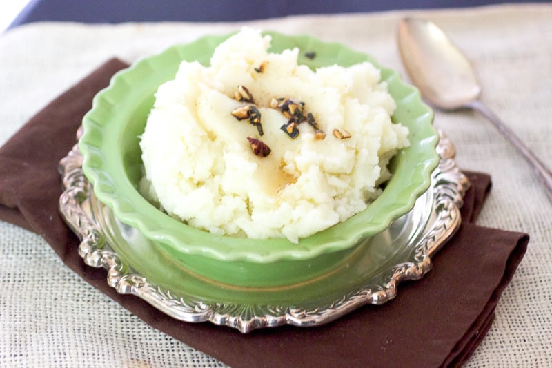 Sage Hazelnut Mashed Potatoes