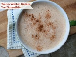 Winter Dream Tea Smoothie