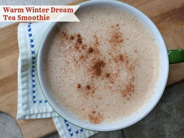 Warm Winter Dream Tea Smoothie