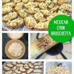 mexican corn bruschetta