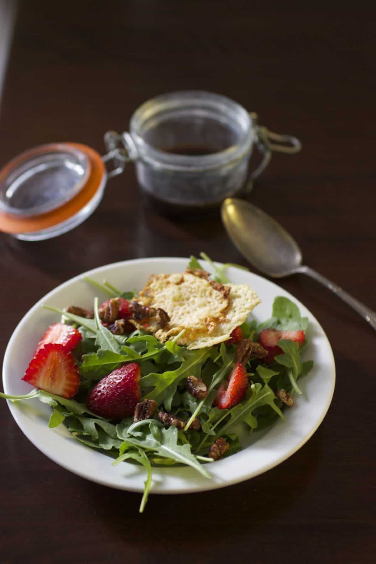 Strawberry Arugula Salad