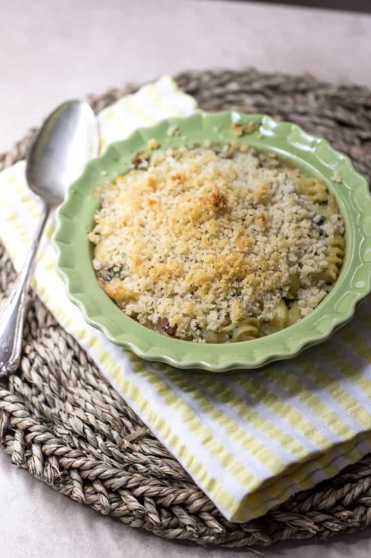 Skinny Kale Mac N Cheese