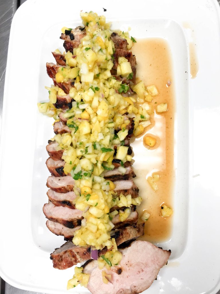 Jerk Pork Tenderloin with 