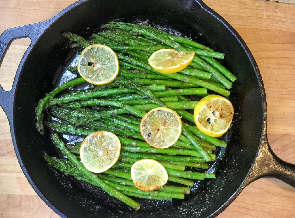 Roasted Asparagus Lemon Balsamic