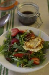 Strawberry Parmesan Salad