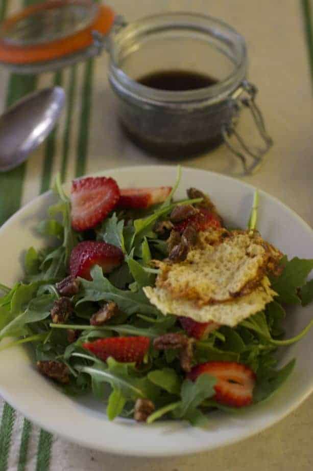 Strawberry Parmesan Salad