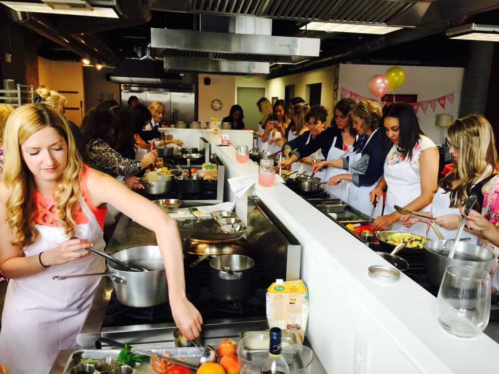 Bridal Shower Cooking Class